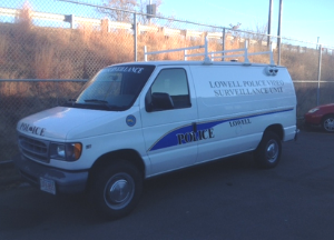 Lowell PD Surveillance Van