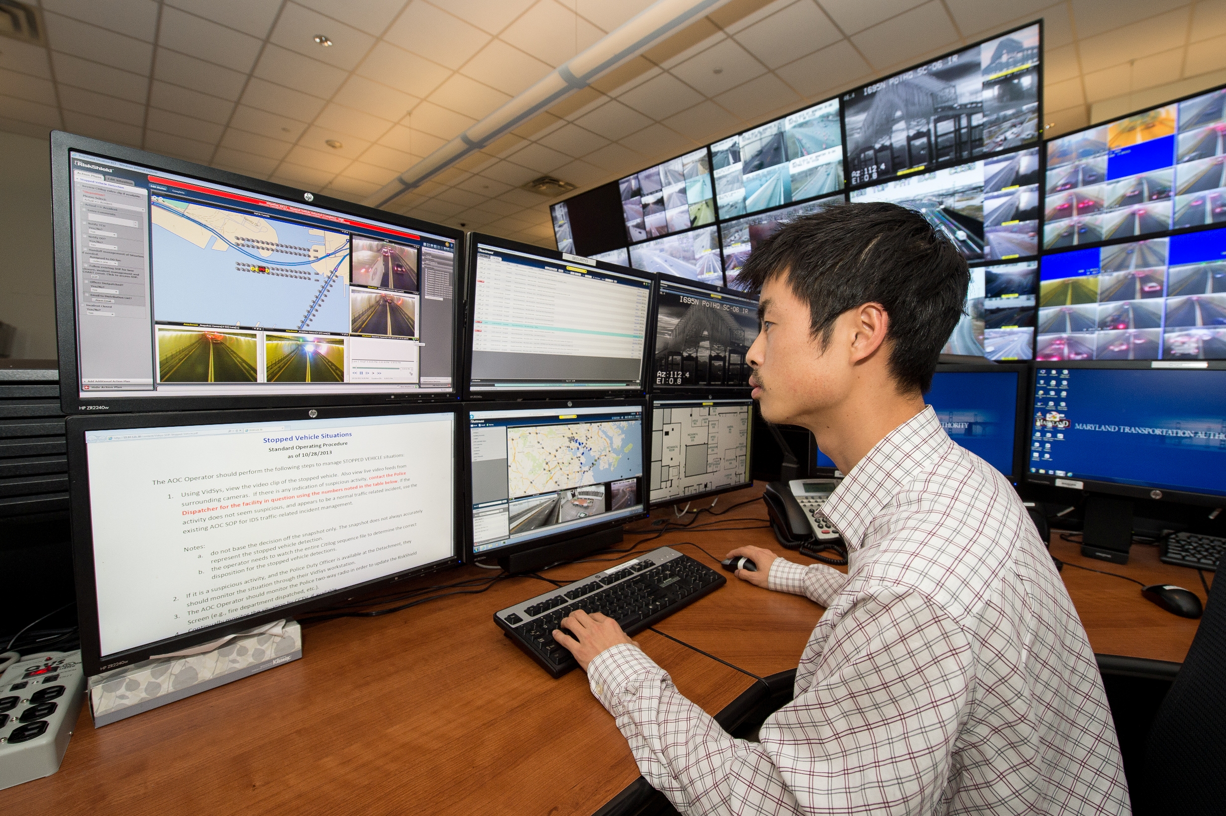 PSIM in use for Traffic Management