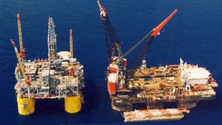 Port Fourchon oil platform