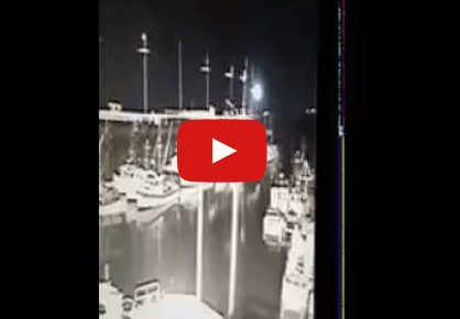 Caught on Camera: Pier Collapses in Maine
