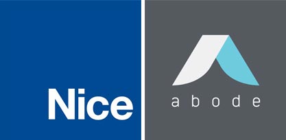 Abode and Nice logos