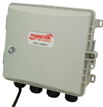 Transition Networks Gigabit Ethernet Power-over-Ethernet ++ Switch