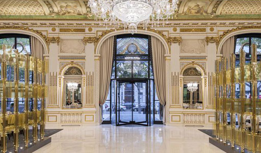 Crystal Tourniket Peninsula Hotel Paris