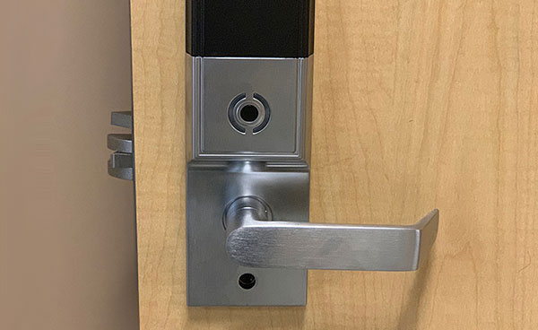 Glasscock wireless lock classroom door